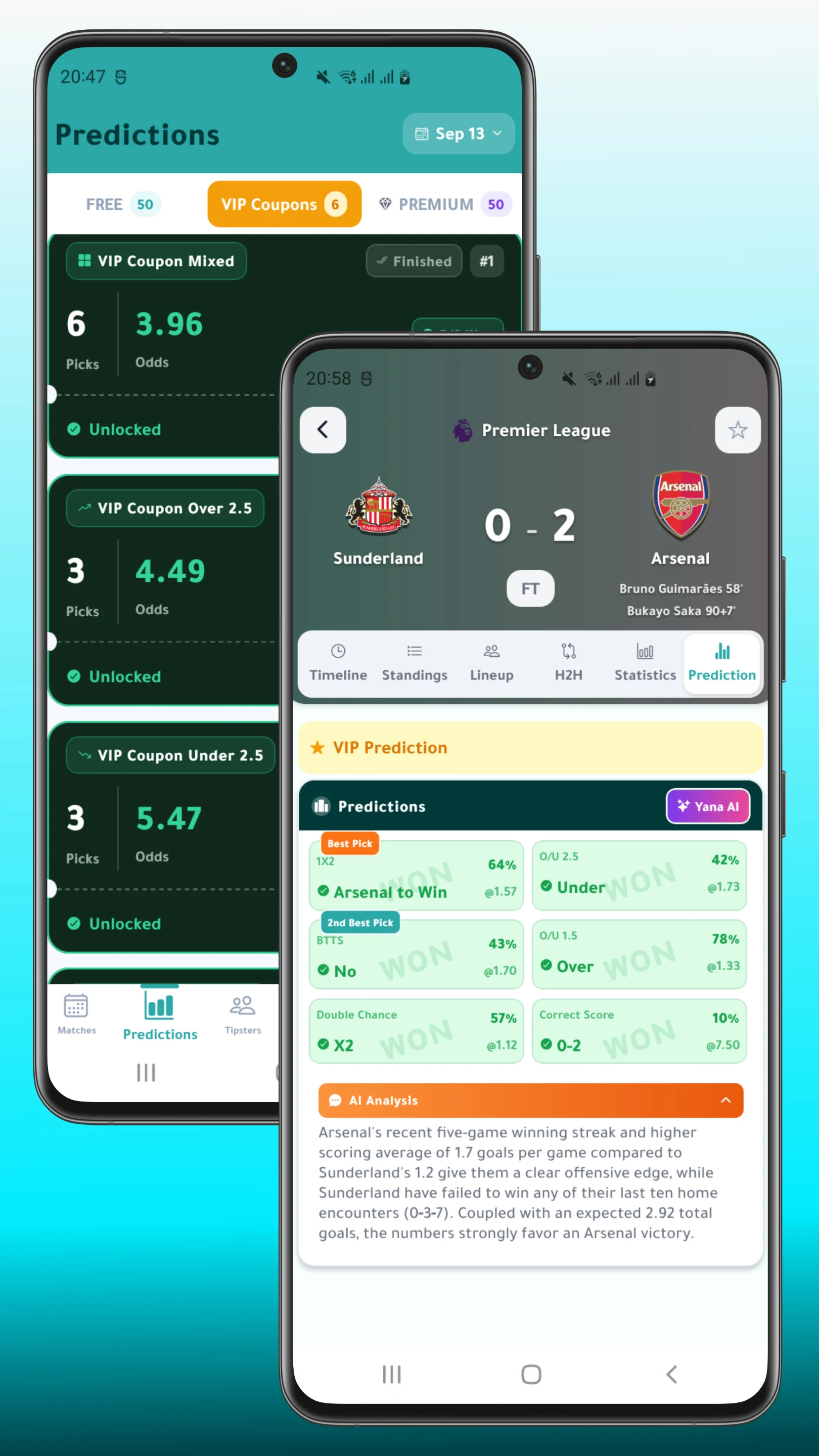 YanaTips: Football Predictions screenshot