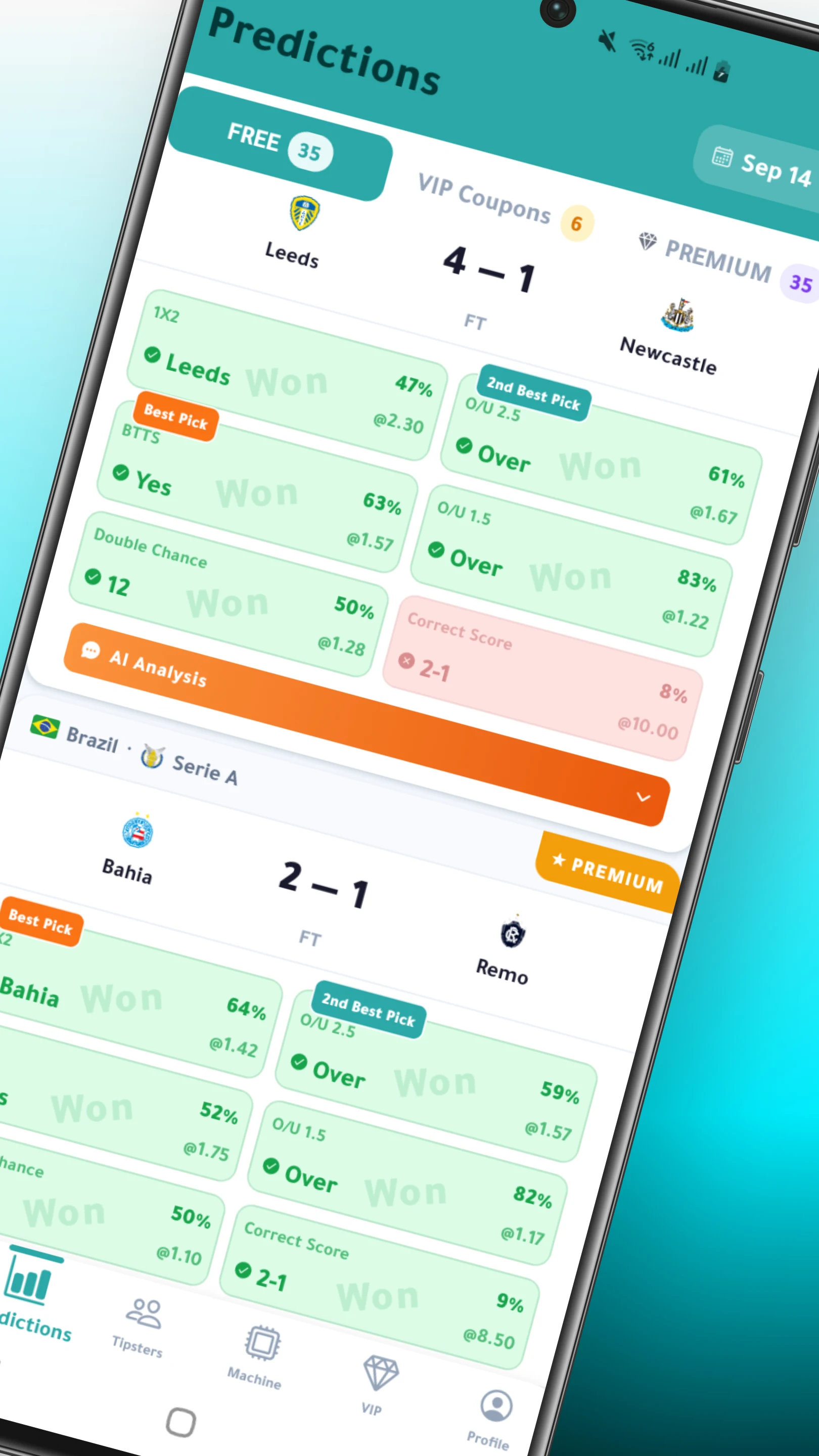 YanaTips: Football Predictions screenshot